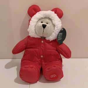 NWT Starbucks Holiday 2021 Bearista large